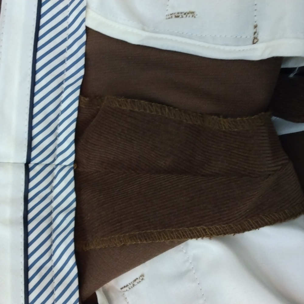 NWOT Lauren Ralph Lauren Brown Corduroy Pants 38 - 32 - Picture 9 of 9